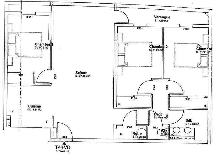 T4 Ste Clotilde Agence immobilière de La Réunion Trouvali